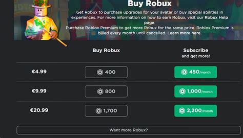 How much Robux will you get for $20?