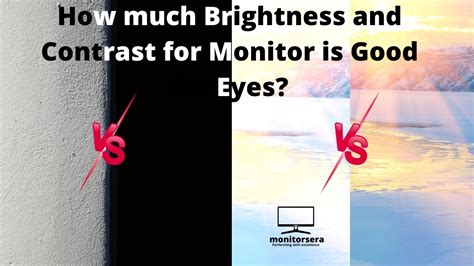 How much TV brightness is good for eyes?