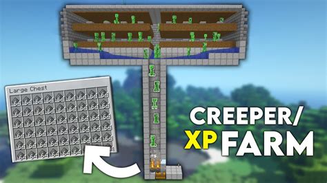 How much XP does creeper give?