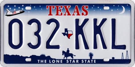 How much are Texas car plates?