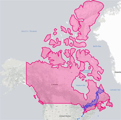 How much bigger is Ontario than Japan?