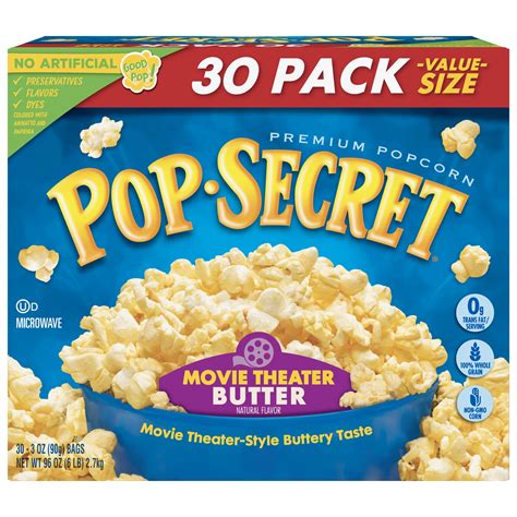 How much butter is in movie popcorn?