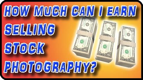 How much can I earn by selling photos?