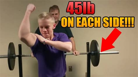 How much can a 13 year old bench press?