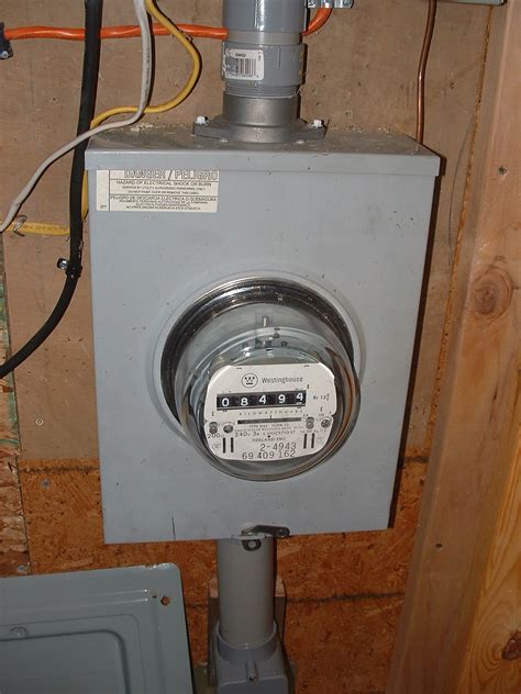 How much can you put on an electric meter?