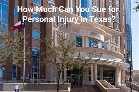 How much can you sue for in Texas?