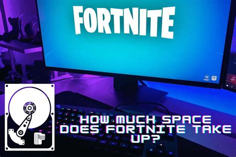 How much capacity does Fortnite take?
