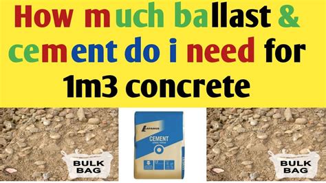 How much cement do I add to soil?
