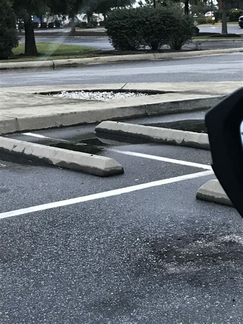 How much damage does driving over a curb do?