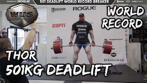 How much did Thor deadlift?