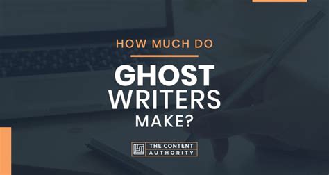 How much do ghost writers make per song?