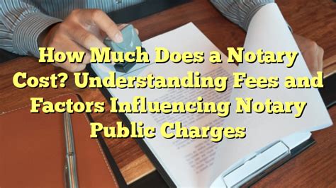 How much do most notaries charge?