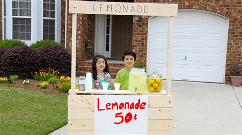 How much do people make selling lemonade?