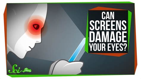 How much do screens damage your eyes?
