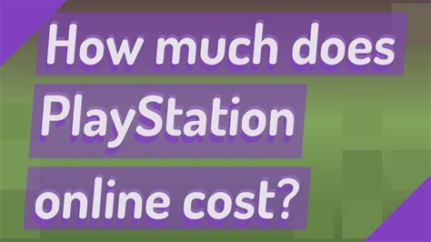 How much does PS online cost?