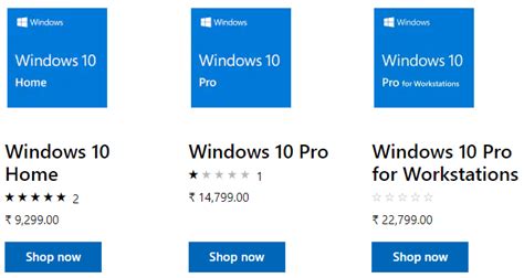 How much does a Windows 10 product key cost?