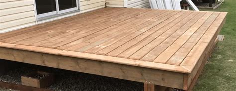 How much does a floating deck cost?