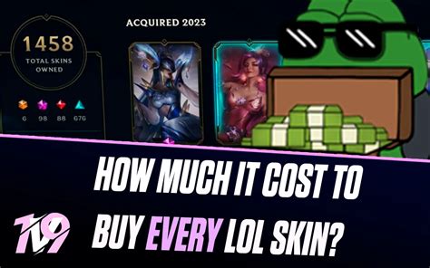 How much does a random skin cost in League of Legends?