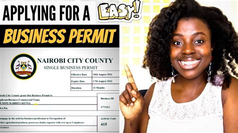 How much does a small business permit cost in Kenya?