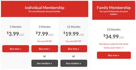 How much does it cost to buy a Nintendo Account?
