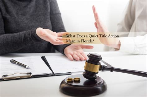 How much does it cost to do a quiet title in Florida?