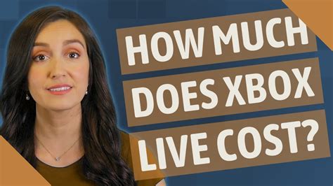 How much does it cost to get Xbox Live?
