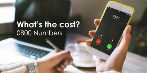 How much does it cost to get an 0800 number?