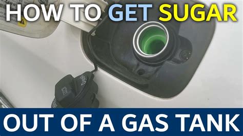 How much does it cost to get sugar out of a gas tank?
