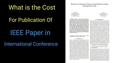 How much does it cost to publish a paper in IEEE?