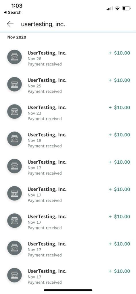 How much does usertesting pay per hour?