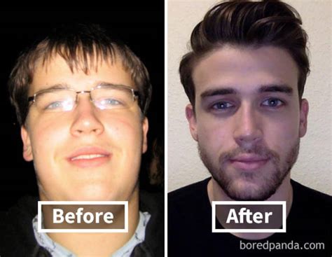 How much does your face change after 16?