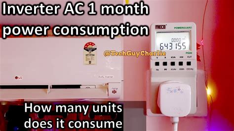 How much electricity does a 1.5 ton AC use?