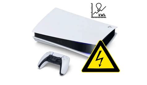 How much electricity does a PS5 use?