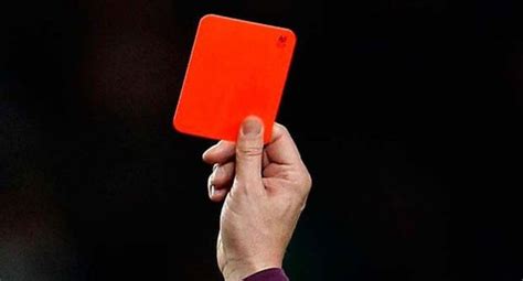 How much game ban is a red card?