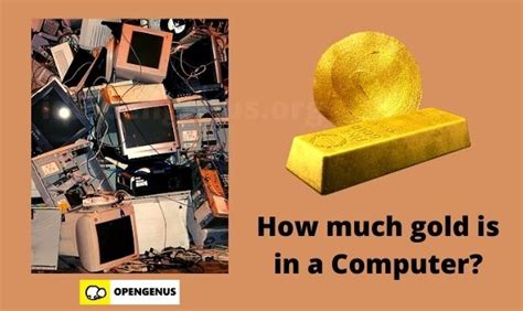 How much gold is in one PC?