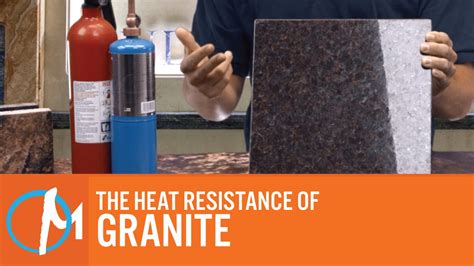 How much heat can granite withstand Celsius?