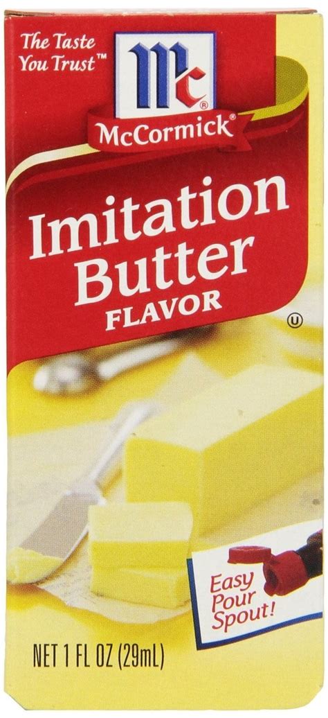 How much imitation butter flavoring to use?