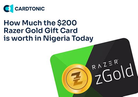 How much is $200 Razer Gold Card in naira?