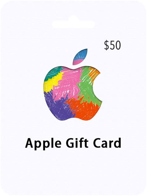 How much is $50 Apple card?