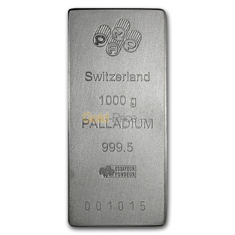 How much is 1 kg of palladium worth?