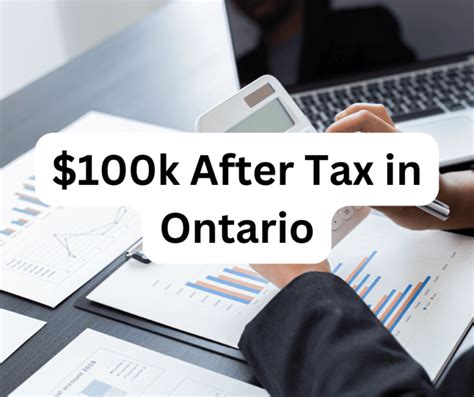 How much is 100k after taxes in Ontario?