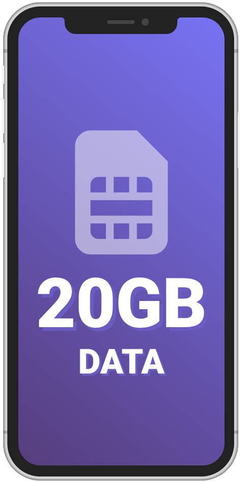 How much is 20 GB of data a month?