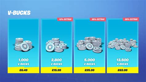 How much is 50 000 V-Bucks worth?