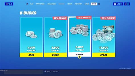 How much is 50000 V-Bucks in cash?