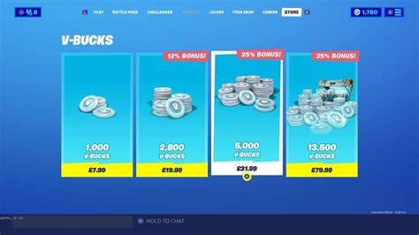 How much is 50000 vbucks?