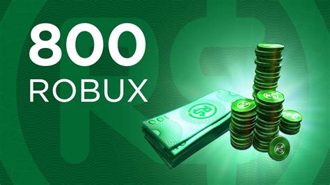 How much is 800 Roblox?