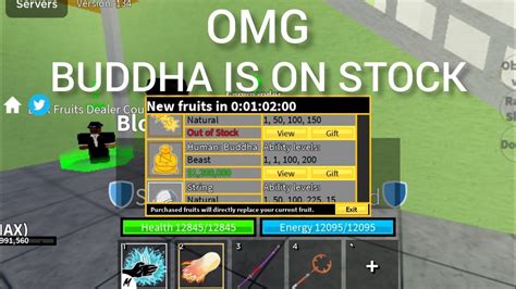 How much is Buddha in Blox fruits?