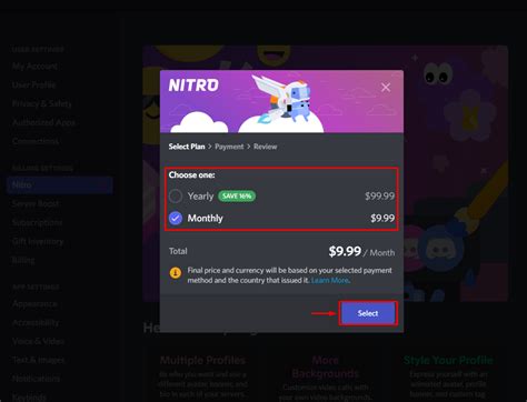 How much is Discord Nitro?