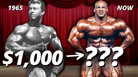 How much is Mr. Olympia paid?