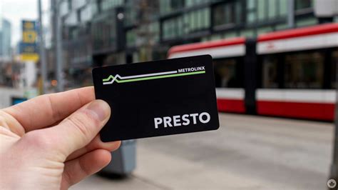 How much is a PRESTO card?